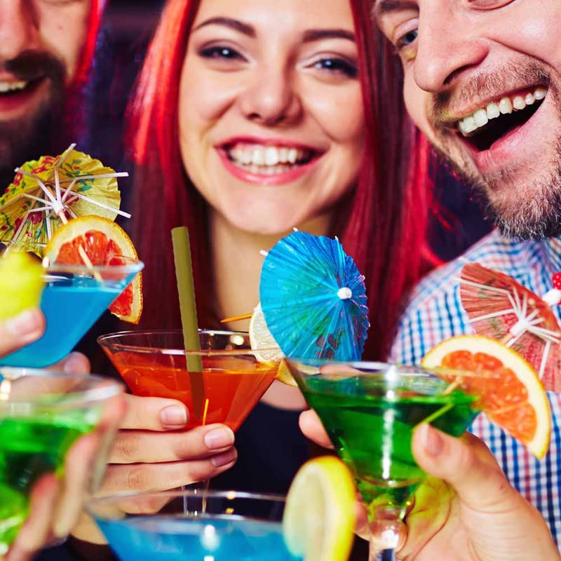 Drink Umbrellas and Bamboo Knot Picks