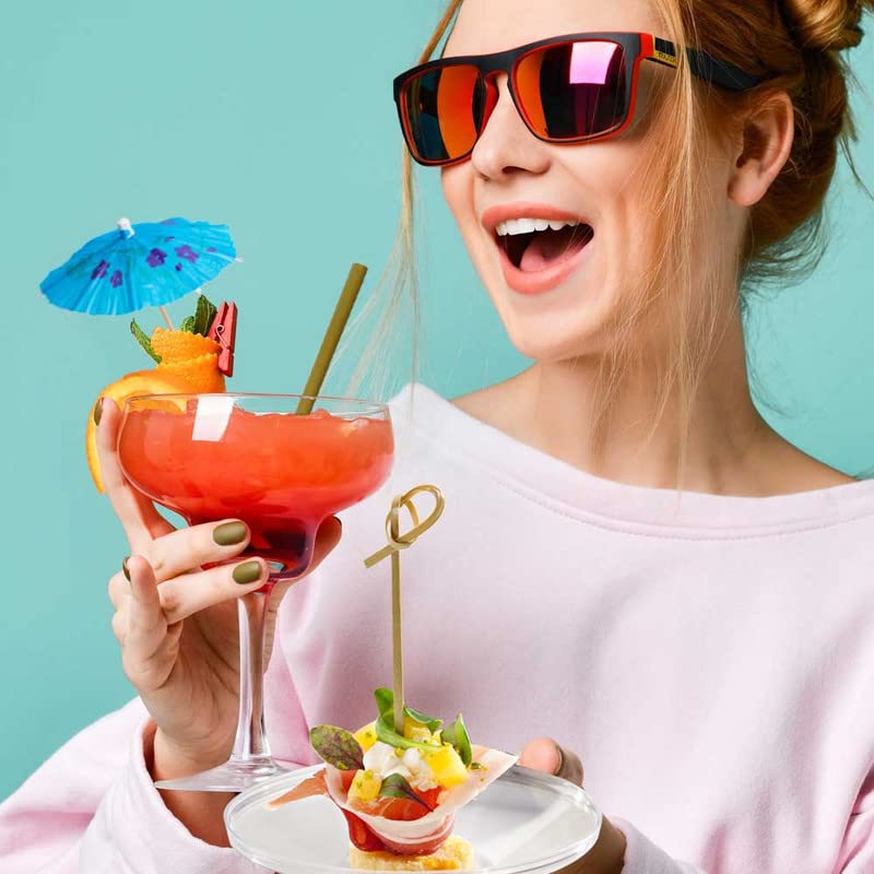 Drink Umbrellas and Bamboo Knot Picks