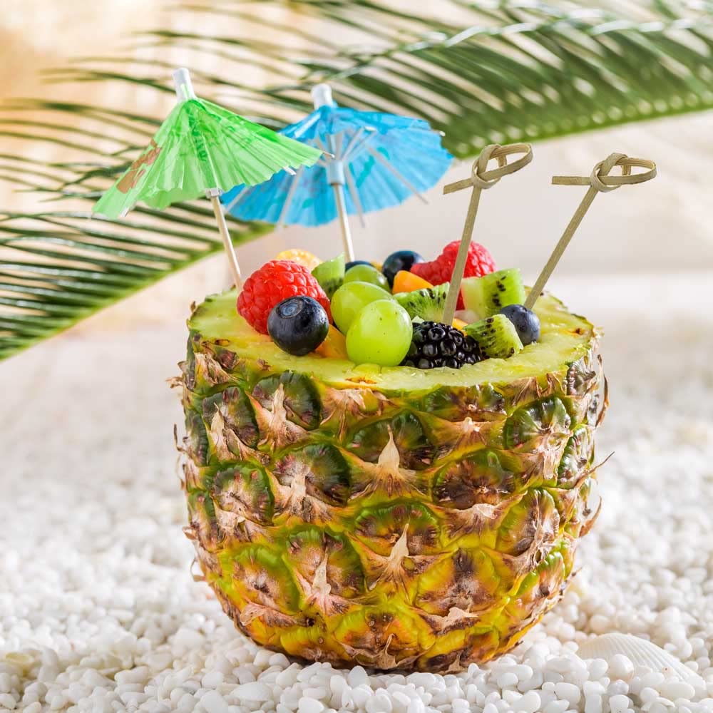 Drink Umbrellas and Bamboo Knot Picks