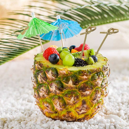 Drink Umbrellas and Bamboo Knot Picks