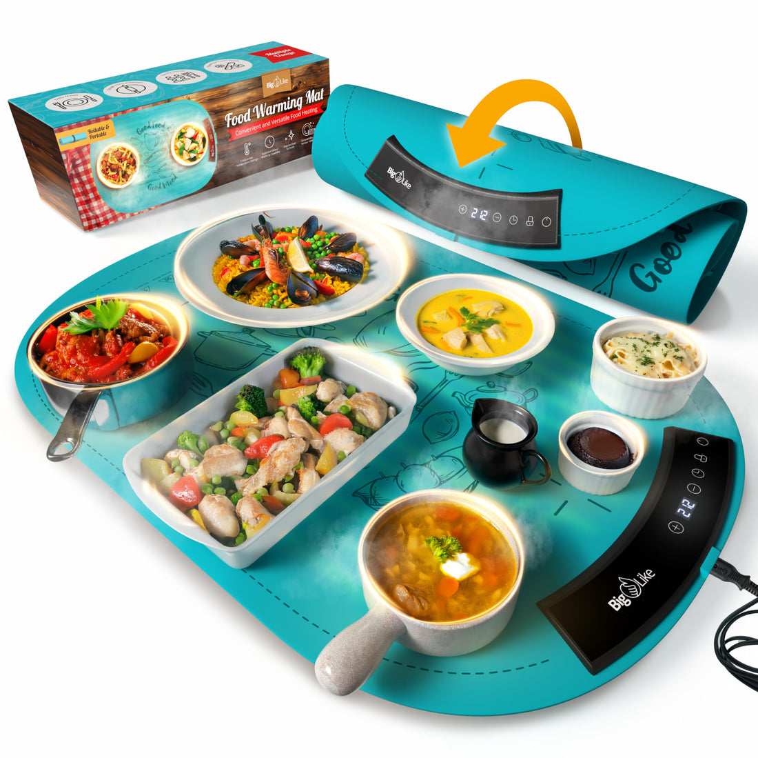 BIGLIKE Warming Mat for Food